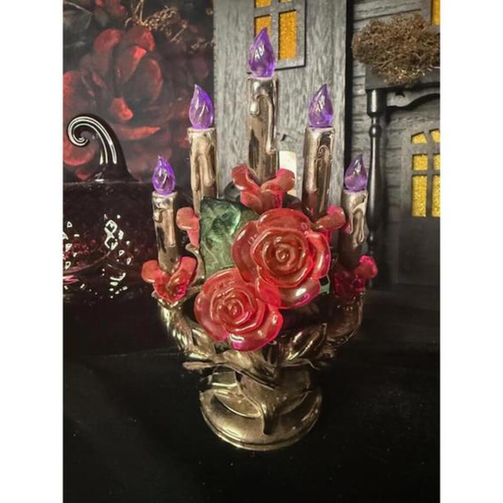 Bath & Body Works Halloween Skeleton Hand Wallflower Plug Roses 2018